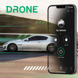 Control your vehicle from your smartphone with Drone Mobile